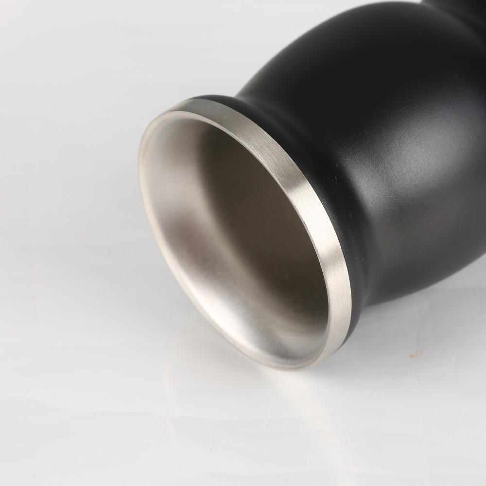 Credrink Yerba Mate Cup 120ml/4oz Stainless Steel Mate Gourd Double Walled Tea Cup for Yerba Mate