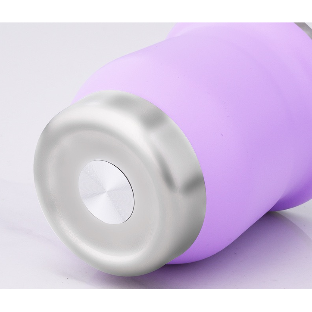 Mate de acero inoxidable de 260 ml con doble pared de Credrink