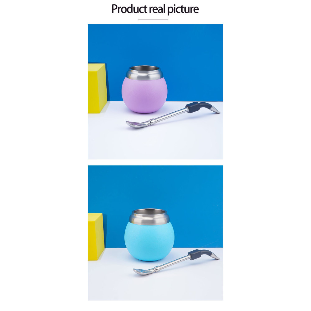 Чашка Credrink Yerba Mate 120 мл 4 унции из нержавеющей стали, тыква с двойными стенками, чашка для чая Yerba Mate