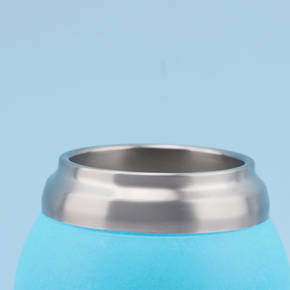 Mate de acero inoxidable de doble pared de Credrink, 210 ml, 7 oz, para yerba mate