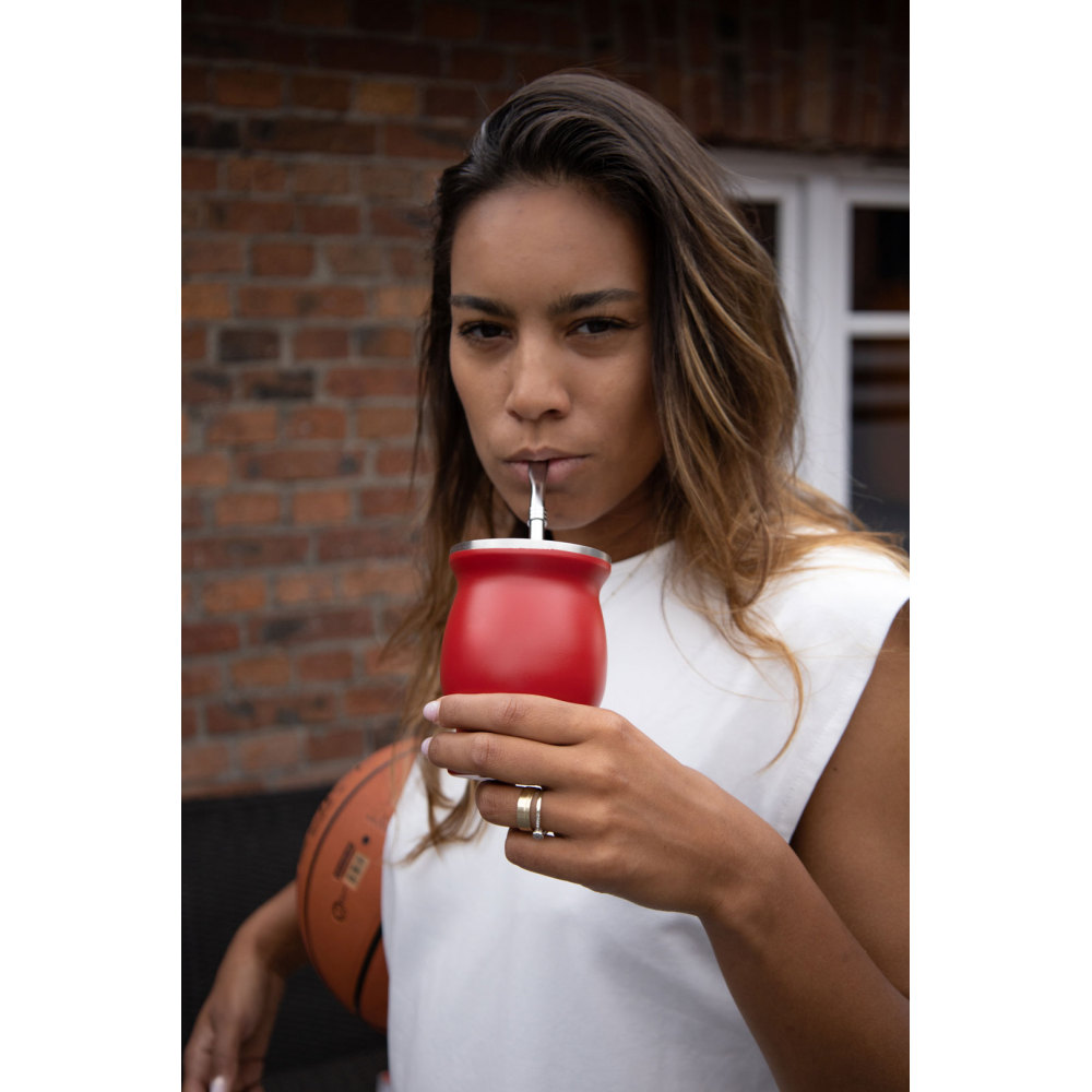 Credrink 8 унций молотый нержавеющая сталь двойной стенки чашка мате и бомбилья набор Yerba Mate набор включает одну чашку Yerba Mate с бомбильи трубочка мате