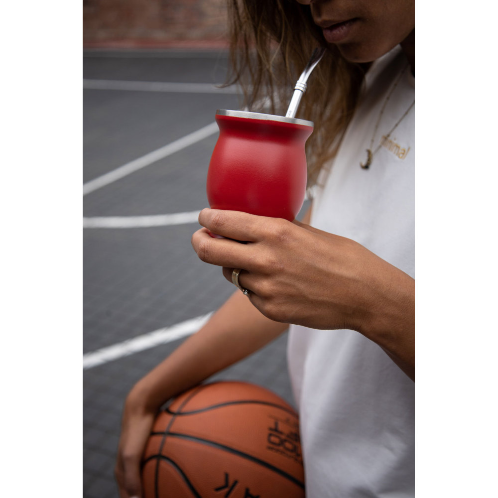 Credrink 8 унций молотый нержавеющая сталь двойной стенки чашка мате и бомбилья набор Yerba Mate набор включает одну чашку Yerba Mate с бомбильи трубочка мате