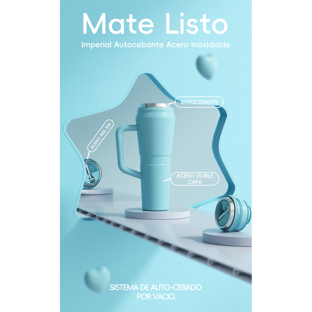 Credrink оптом автоматизировать готовый мате бутылочный мате аргентинский новый Империал с ручкой — El mate que lo cambia todo-Rosa