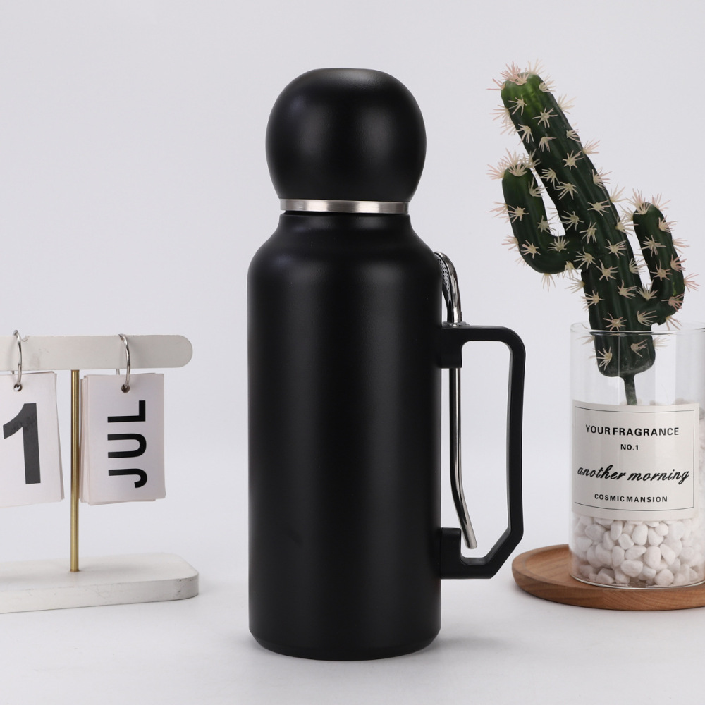 Credrink 1300ml Insulated Stainless Steel Thermos for Hot & Cold Beverages with Leak Proof Lid 