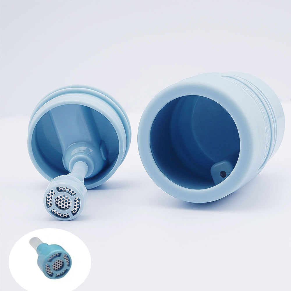 Termo para Yerba Mate Credrink – Mate Argentino 700ml – Termo para mate todo en uno – Mate thermos all in one – Este kit de mate automático negro de acero inoxidable es ideal para tereré y té