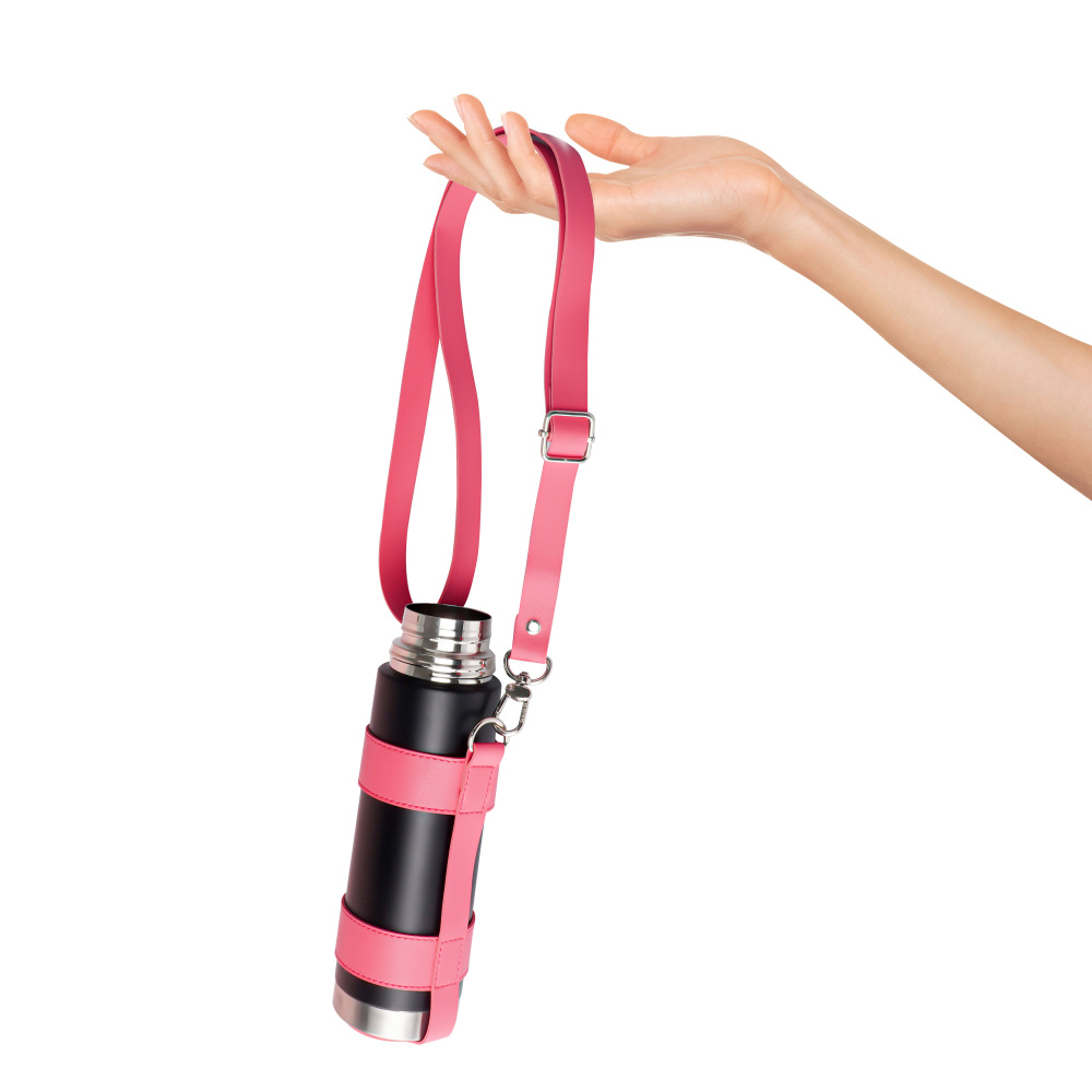 Credrink  3 in 1 automate 500ml Yerba Mate Thermos set with leather bag– Automate flask – Mate Argentino 500ml  - Thermo Mate Cup and Bombilla All In One - No Need to Refill Every Time You Want to Drink 