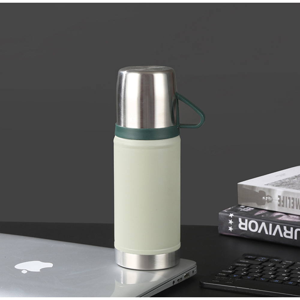 Bouteille isotherme à double paroi en acier inoxydable Credrink 650 ml argentin pour yerba mate