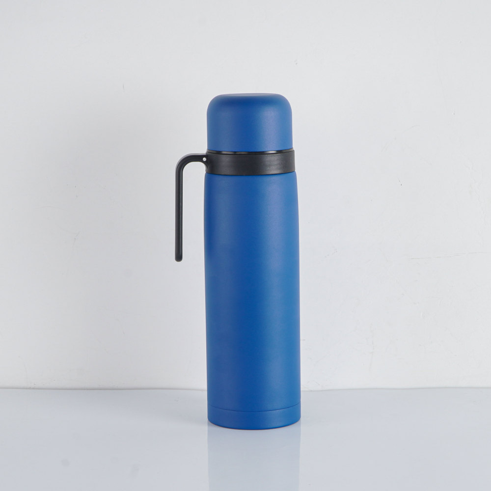 Credrink 1000ml double wall stainless steel yerba mate thermos Beverages with Leak Proof Lid & Built-in Cup double Wall Insulation Hot 24 Hrs Perfect for Coffee Tea Dishwasher Safe