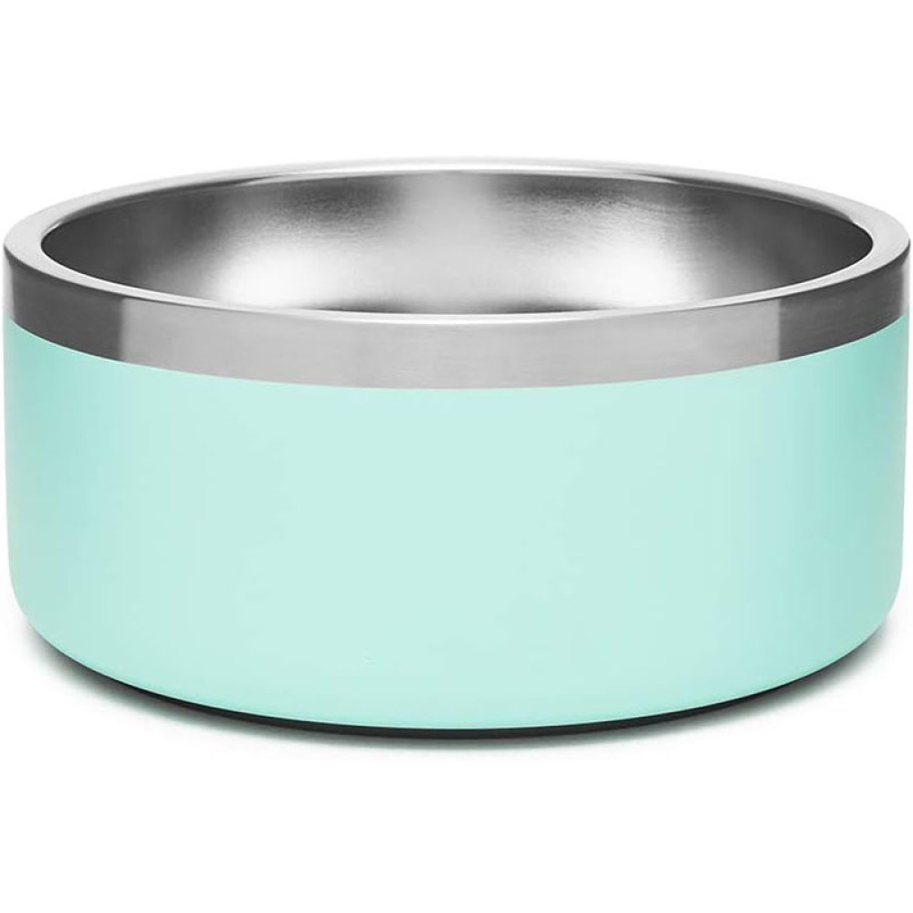 Gamelle pour animaux de compagnie en acier inoxydable Credrink Gamelle antidérapante pour chien pouvant contenir 32 onces