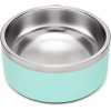 Credrink Stainless Steel pet bowl Non-Slip Dog Bowl Holds 32 Ounces