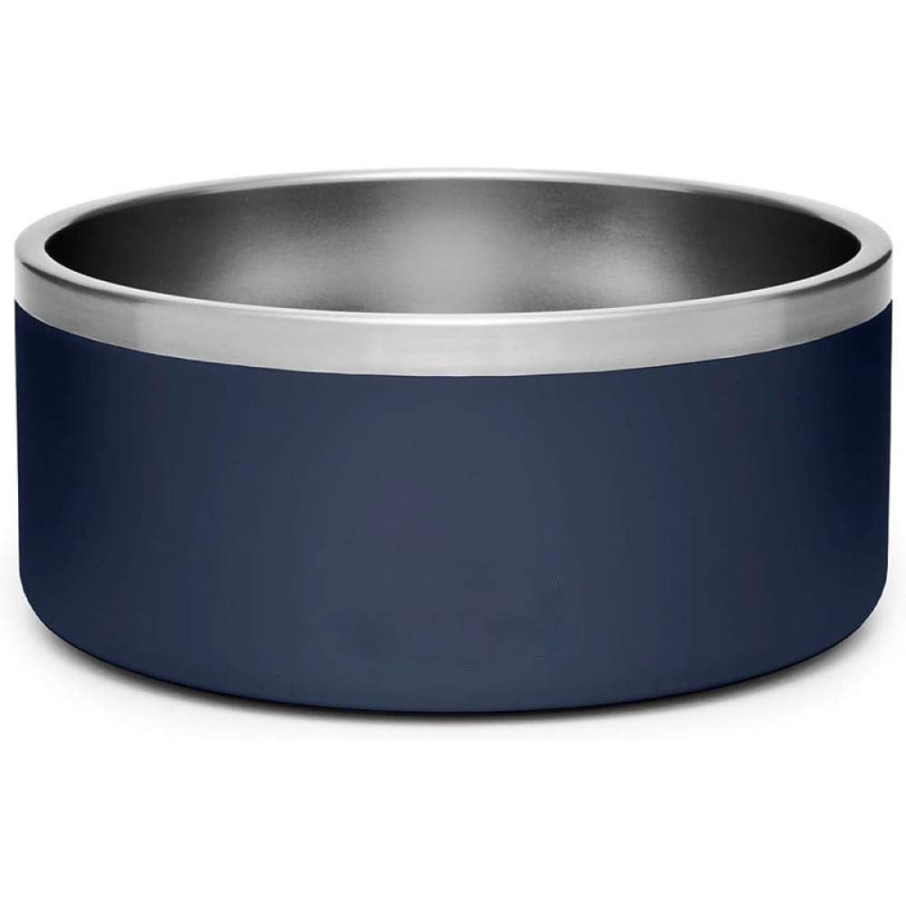 Gamelle pour chien Credrink - Gamelle isotherme pour nourriture et eau pour chien de 64 l, antidérapante, à double paroi, en acier inoxydable, grande taille, pour races moyennes et grandes, gamelle en métal pour chien d'intérieur et d'extérieur, gamelle durable pour animaux de compagnie pour chiots, chiens et chats