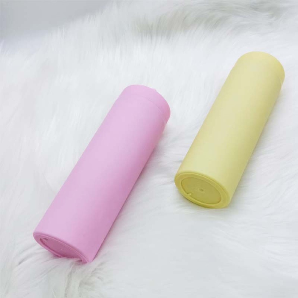 Vente en gros directe d'usine de Credrink Gobelets minces multicolores avec couvercles et paille Gobelet en acrylique à double paroi de 16 oz Gobelets minces mats hauts