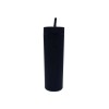 Credrink  Factory Direct wholesale Multicolor Skinny Tumblers with Lids and Straw 16oz Double Wall Acrylic Tumbler Tall Matte Skinny Tumblers
