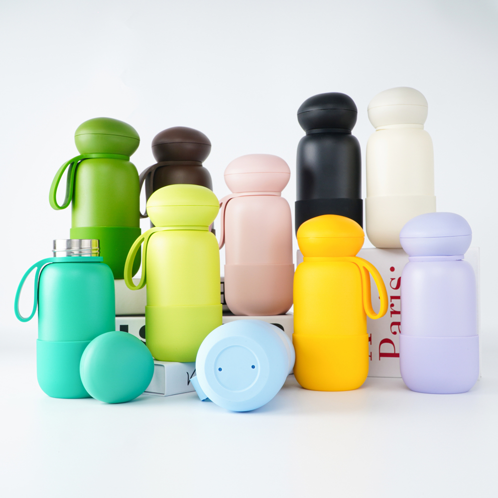 크레드링크 페블 플라스크, 나만의 페블 캡과 고리로 병을 꾸며보세요!