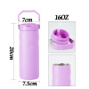 Credrink  Factory Direct wholesale Stanley IceFlow Flip Straw 2.0 Water Bottle 16oz stainless steel reusable water bottle with sip straw