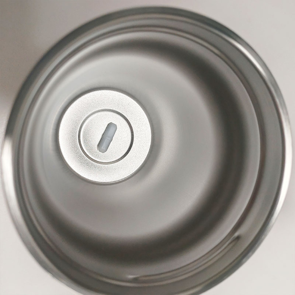 Credrink 15 oz en acier inoxydable Shaker automatique Tasse à café isolée sous vide à double paroi Tasse thermos avec couvercle, tasse thermos de voyage portable Tasse à café chaude et froide réutilisable