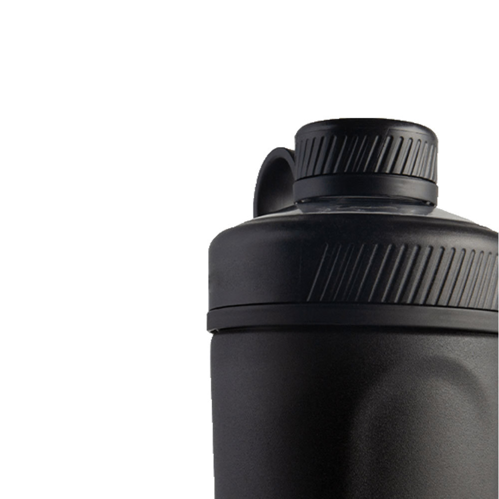 Bouteille shaker Credrink avec fouet métallique Bouteille shaker pour protéines pour mélanges de protéines Bouteille shaker en acier inoxydable, bouteille shaker en métal Grande bouteille shaker Sans BPA, conception anti-fuite