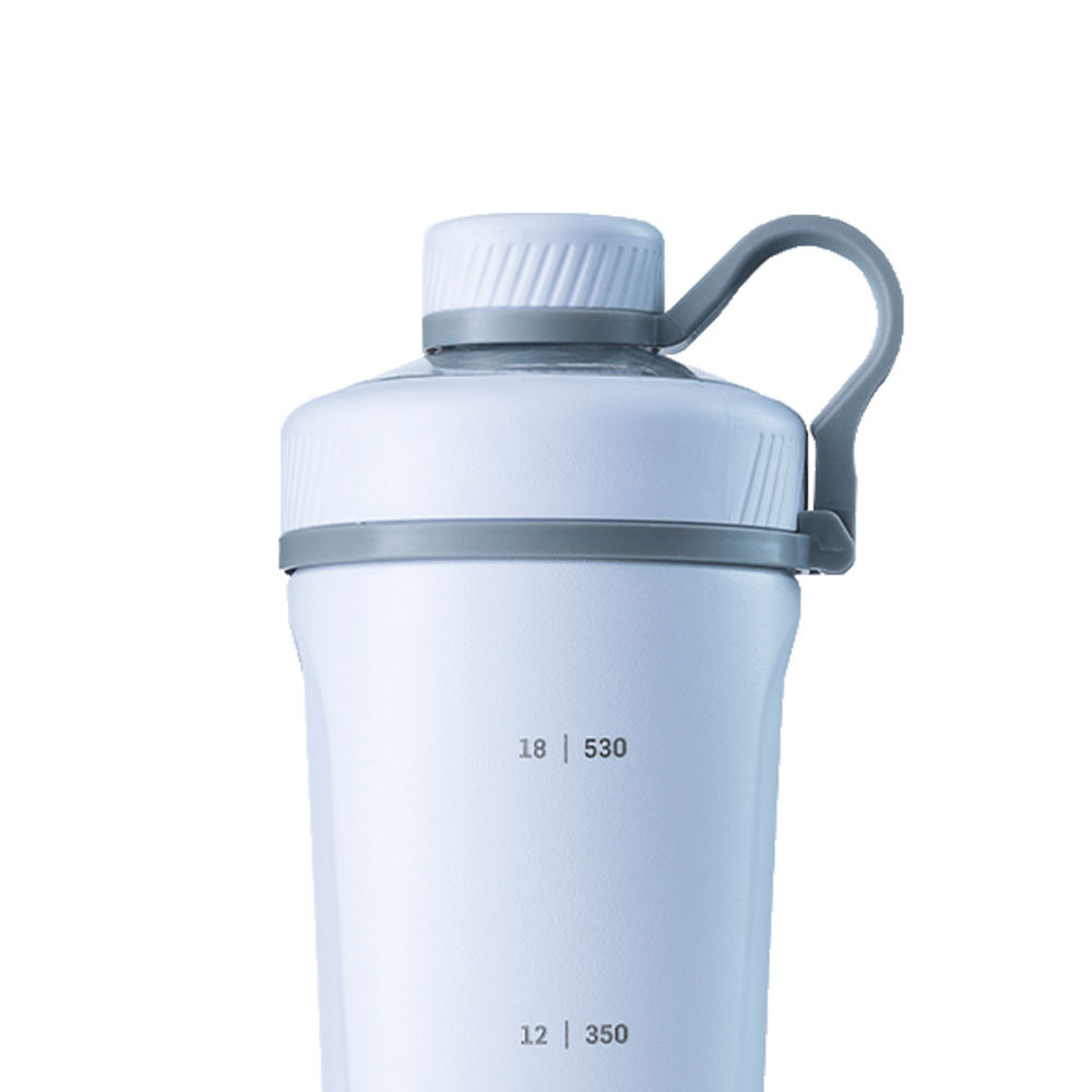 Bouteille shaker Credrink avec fouet métallique Bouteille shaker pour protéines pour mélanges de protéines Bouteille shaker en acier inoxydable, bouteille shaker en métal Grande bouteille shaker Sans BPA, conception anti-fuite