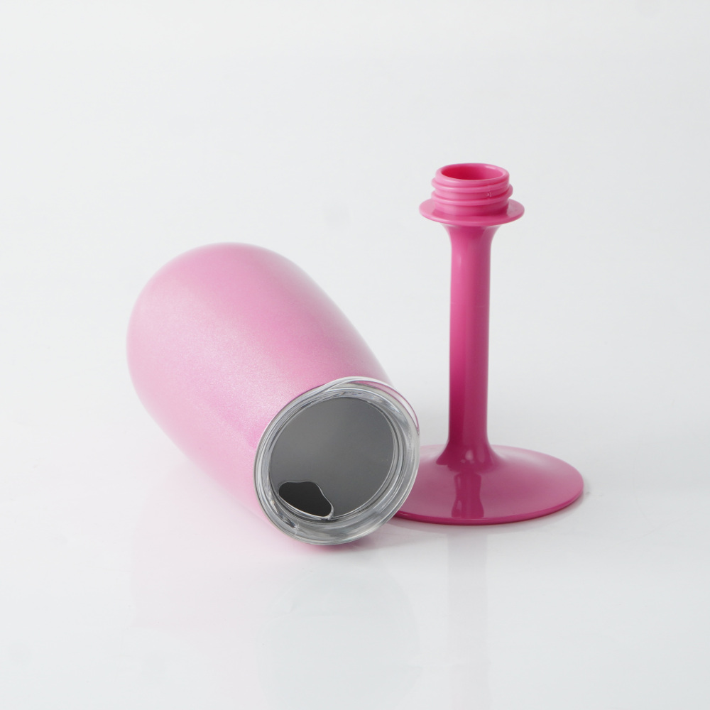 Credrink Factory Direct wholesale Custom logo print double wall stainless steel vacuum champagne flute Award-winning Design with Detachable Stem