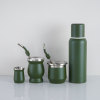 Credrinkwholesale Yerba Mate 보온병 키트 슬림 750ml 메이트 보온병 8oz&4oz 컵 스테인리스 스틸 AUTOMate 플라스크 Bombillas 이중벽 진공 단열 Yerba Mate Gourd Unique Mate 컵 플러스 보온병 및 Bombilla 세트