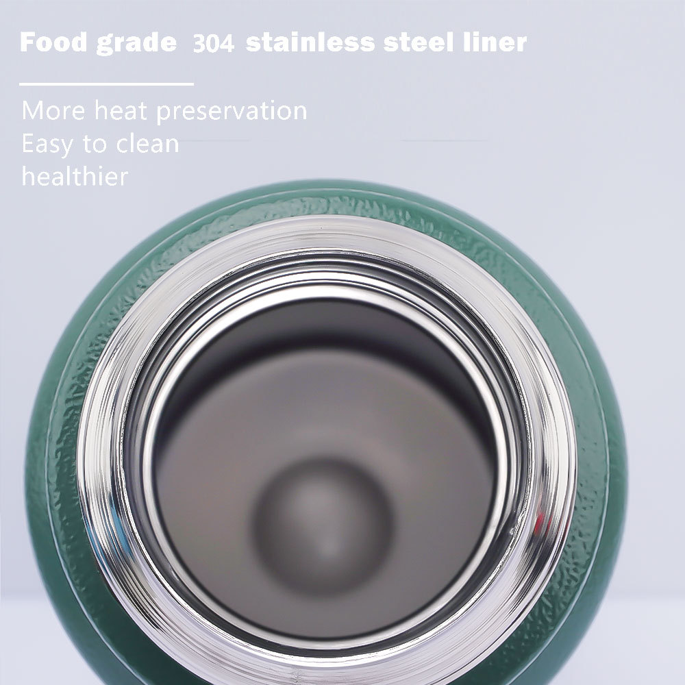 Credrink Complete Yerba Mate Set - большой новый термос объемом 1 л, современная чашка для мате объемом 9 унций, бомбилья и щетка для чистки в комплекте - все из высококачественной нержавеющей стали 304 18/8