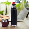Credrink Complete Yerba Mate Set - 1L thermos with handle & 9oz TPR Mate Gourd cup with Bombilla and Cleaning Brush Included - All Premium Quality 304 18/8 Stainless Steel