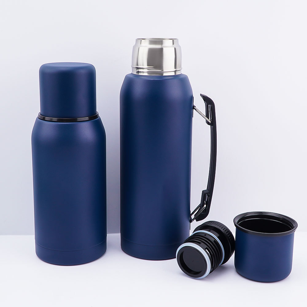 Credrink Complete Yerba Mate Set - 32oz&12oz Modern Mate Gourd Thermos Bombilla and Cleaning Brush Included - All Premium Quality 304 18/8 Stainless Steel