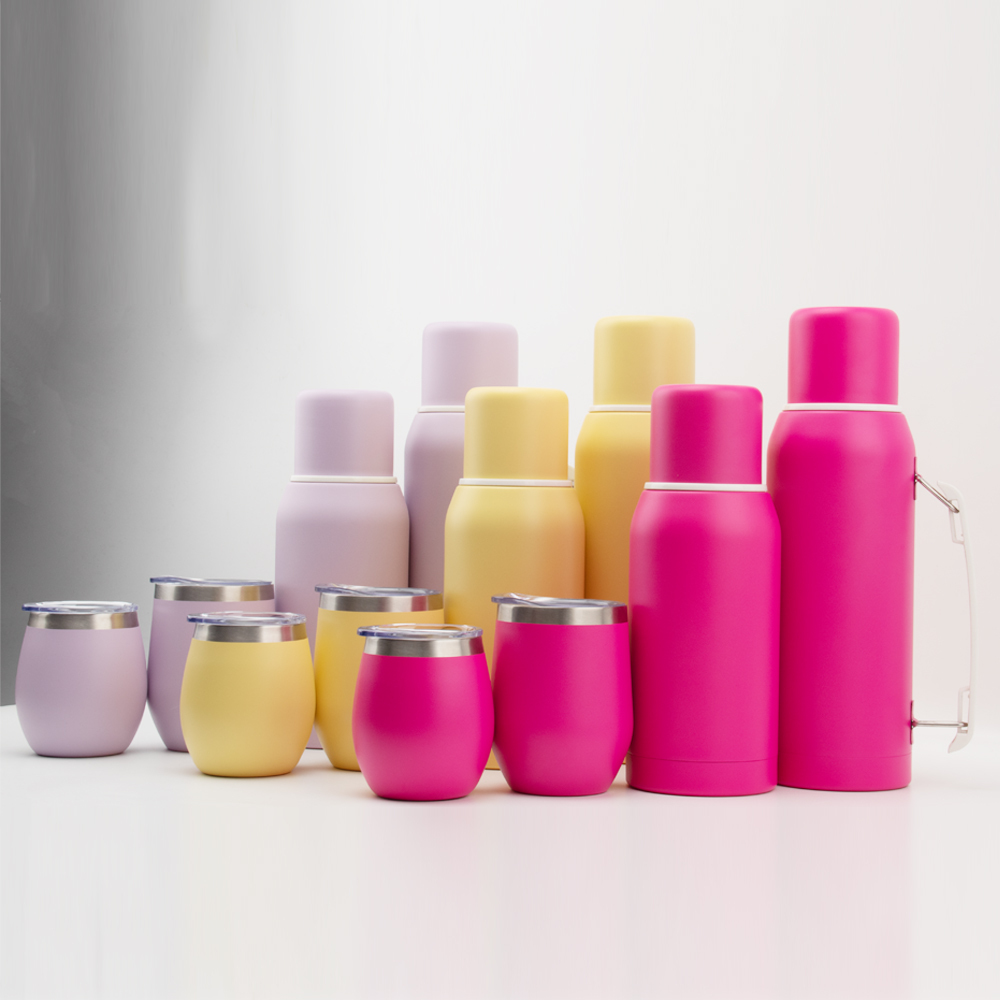 Credrink Complete Yerba Mate Set - 32oz&12oz Modern Mate Gourd Thermos Bombilla and Cleaning Brush Included - All Premium Quality 304 18/8 Stainless Steel