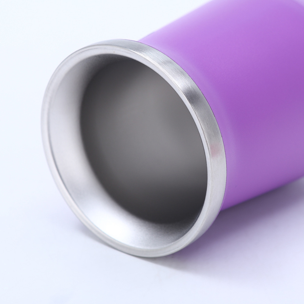 Credrink Complete Yerba Mate 세트 - 손잡이가 달린 대형 보온병 및 8oz Modern Mate 호박 컵, Bombilla 및 세척 브러시 포함 - 모든 프리미엄 품질 304 18/8 스테인리스 스틸