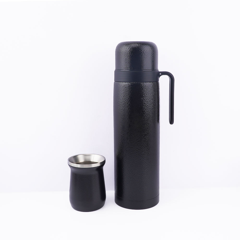 Credrink Complete Yerba Mate 세트 - 32oz&8oz Modern Mate Gourd Thermos Bombilla - 모든 프리미엄 품질 304 18/8 스테인리스 스틸