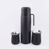 Credrink Complete Yerba Mate Set - 32oz&8oz&6oz Modern Mate Gourd Thermos Bombilla and Cleaning Brush Included - All Premium Quality 304 18/8 Stainless Steel