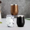 Ensemble complet de maté Credrink - Thermos de 1000 ml et tasse à maté moderne de 12 oz Bombilla et brosse de nettoyage incluses - Tout en acier inoxydable 304 18/8 de qualité supérieure