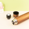 Credrink Complete wooden design Yerba Mate Set - Modern Mate Gourd Thermos Bombilla and Cleaning Brush Included - All Premium Quality 304 18/8 Stainless Steel