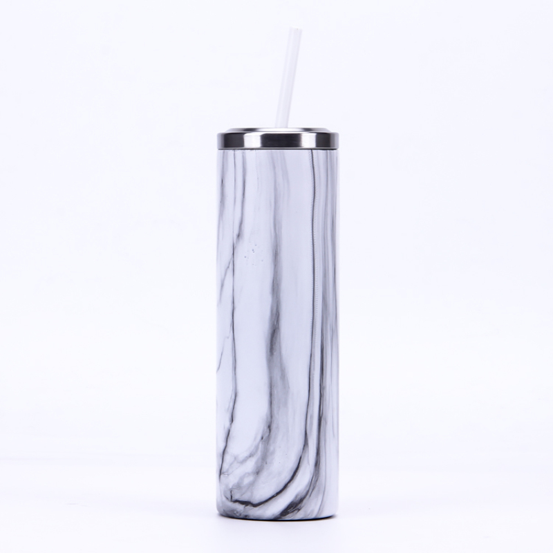 Wholesale Customized Color 500ml Stainless Steel Insulated Tumbler Double Wall Vacuum Tumbler with Straw and Lid