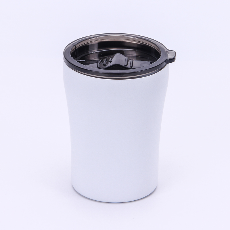 Customized Color 300/500 ML Travel Coffee Mugs Stainless Steel Double Wall Vacuum Insulated Water Bottle With Plastic Lid