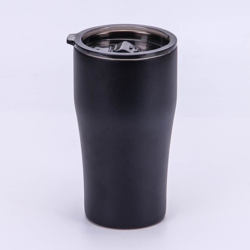 Customized Color 300/500 ML Travel Coffee Mugs Stainless Steel Double Wall Vacuum Insulated Water Bottle With Plastic Lid
