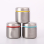 Customized Color Portable Small  Double Wall Stainless Steel Food Flask Vacuum Insulated Drinking Holder with Lid
