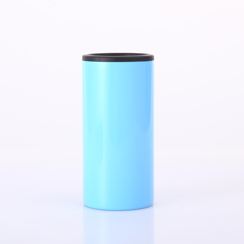 Custom Logo 360ML 480ML Stainless Steel Drinking Cups Beer Keep Cold Mug Double Wall Stainless Steel Beer Can Cooler