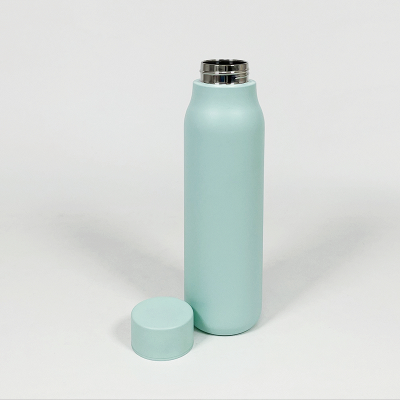 Custom Logo Stainless Steel 550ML Sport Water Bottle Double Wall Stainless Steel Vacuum Insulated Travel Water Bottle with Lid