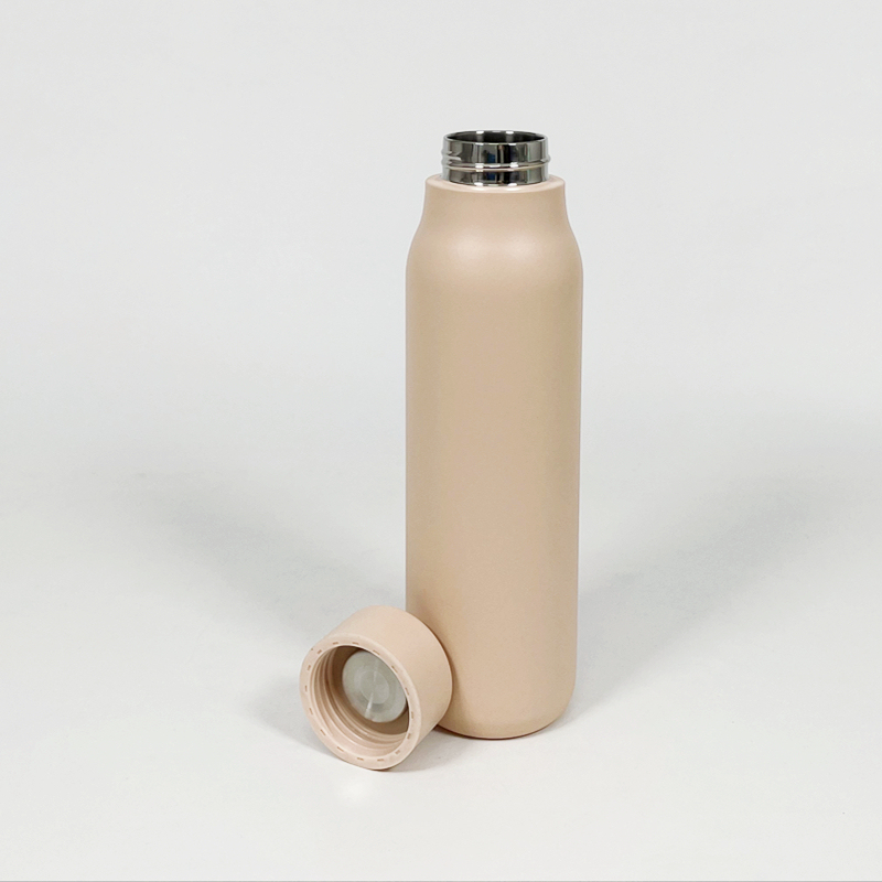 Custom Logo Stainless Steel 550ML Sport Water Bottle Double Wall Stainless Steel Vacuum Insulated Travel Water Bottle with Lid