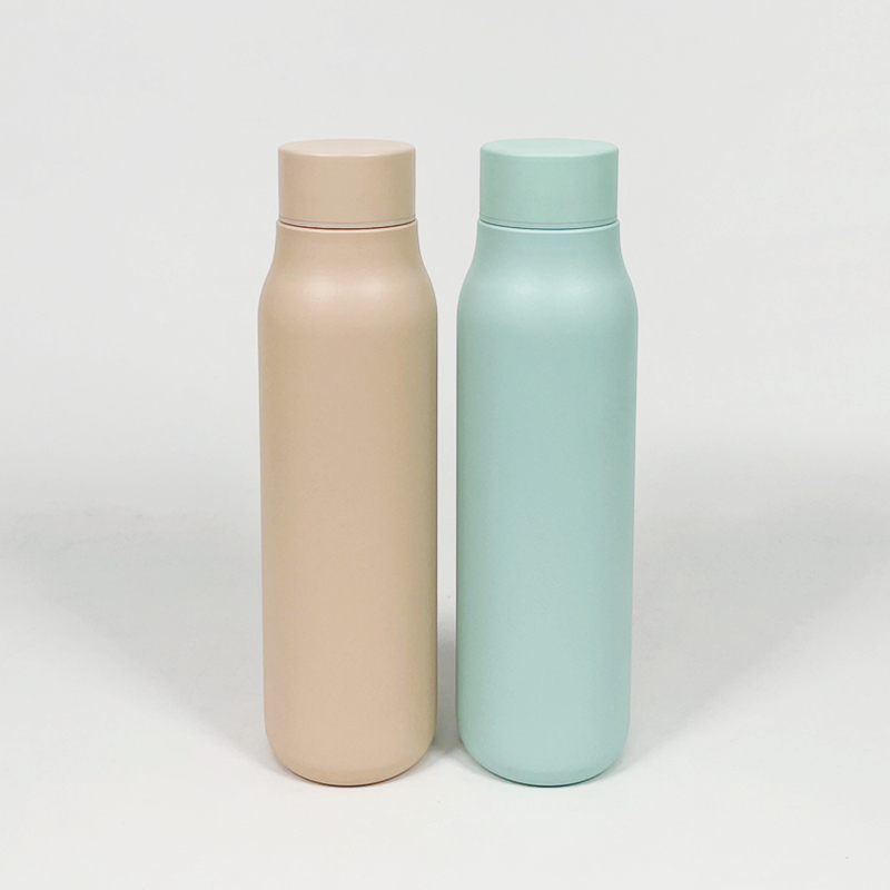 Custom Logo Stainless Steel 550ML Sport Water Bottle Double Wall Stainless Steel Vacuum Insulated Travel Water Bottle with Lid