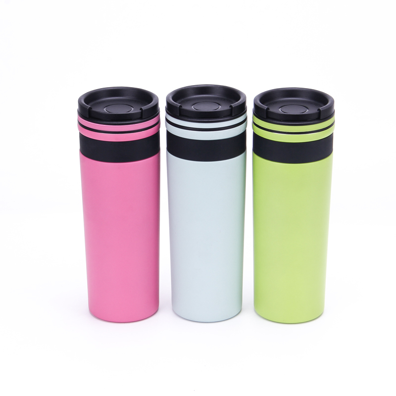 Wholesale 20OZ Travel Mugs Stainless Steel Double Wall Vacuum Insulated Travel Coffee Cups with Different Lid