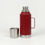 Customized Logo Large Capacity 1000/1600/2000ml Double Wall Vacuum Insulated Stainless Steel Water Bottle With Lid and Handle