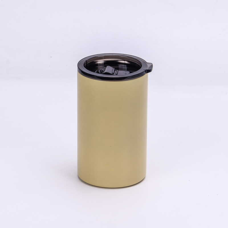 Wholesale 350ML Travel Coffee Mugs Double Wall Vacuum Insulated Stainless Steel Water Bottle With BPA FREE Plastic Lid