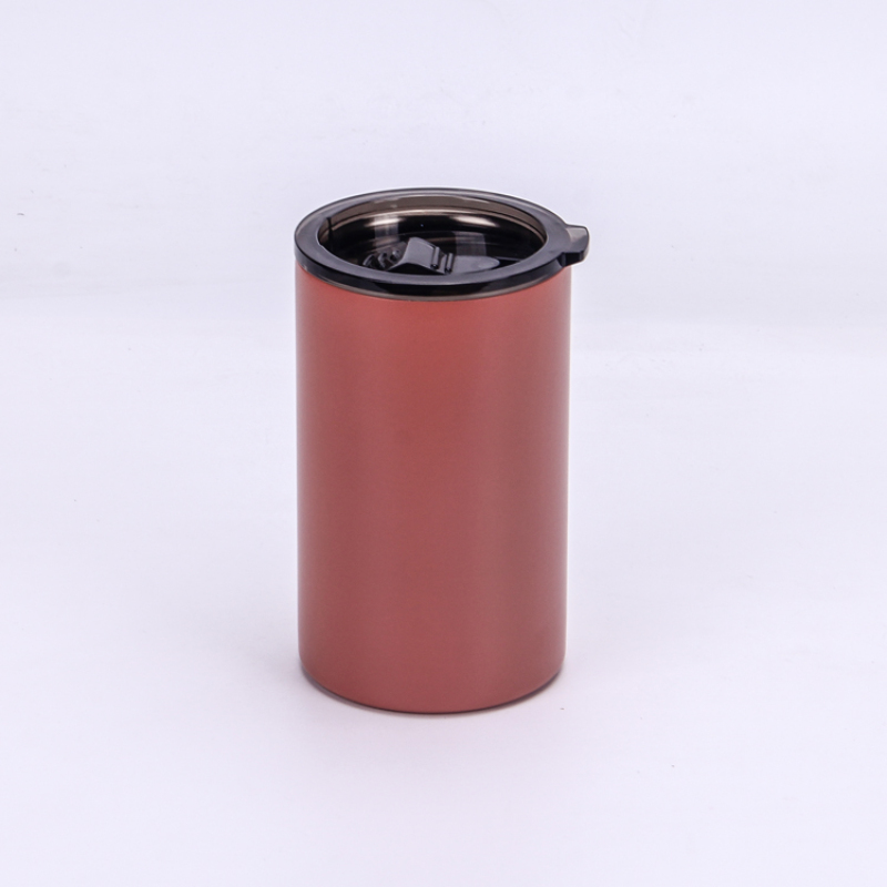 Wholesale 350ML Travel Coffee Mugs Double Wall Vacuum Insulated Stainless Steel Water Bottle With BPA FREE Plastic Lid