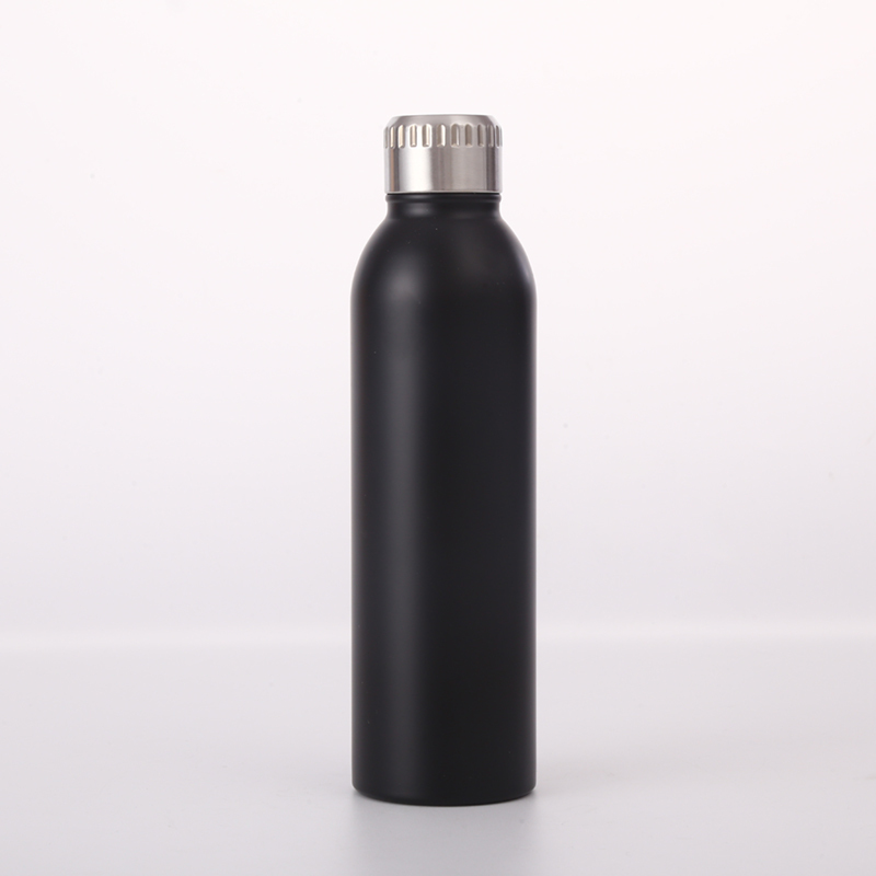 Custom Logo 500ml/750ml Stainless Steel Water Bottle Double Wall Vacuum Insulated Sport Water Bottle with Steel Lid