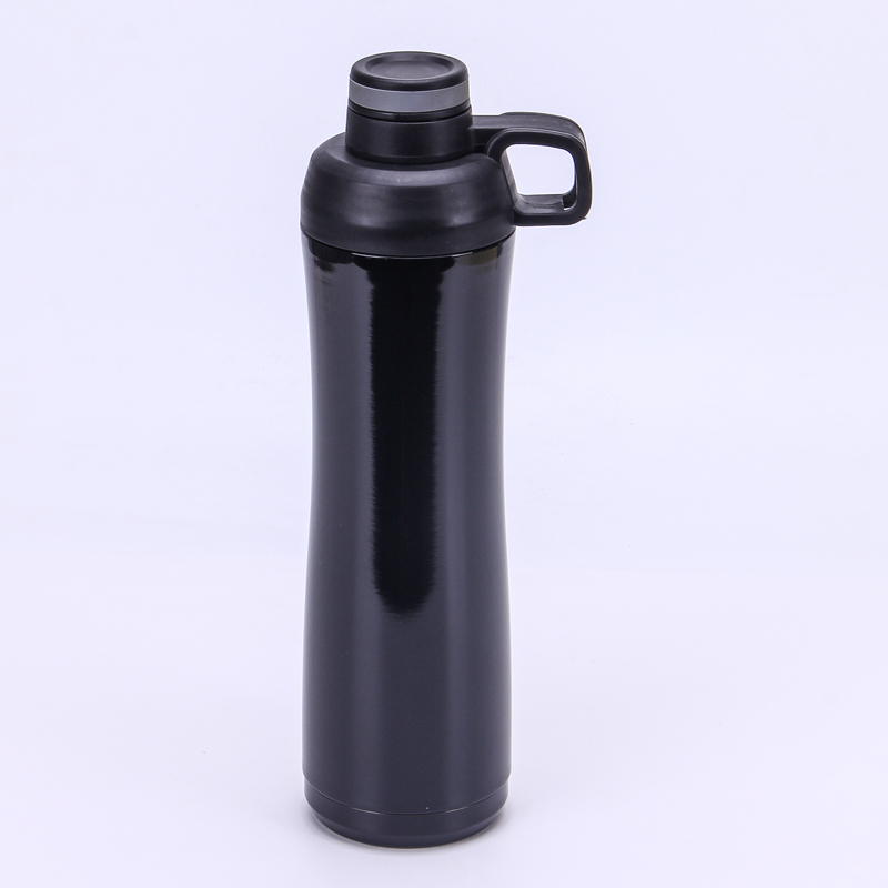 Large Capacity 750ml Double Wall Stainless Steel Vacuum Insulated Water Bottle Travel Bottle with Handle and Lid