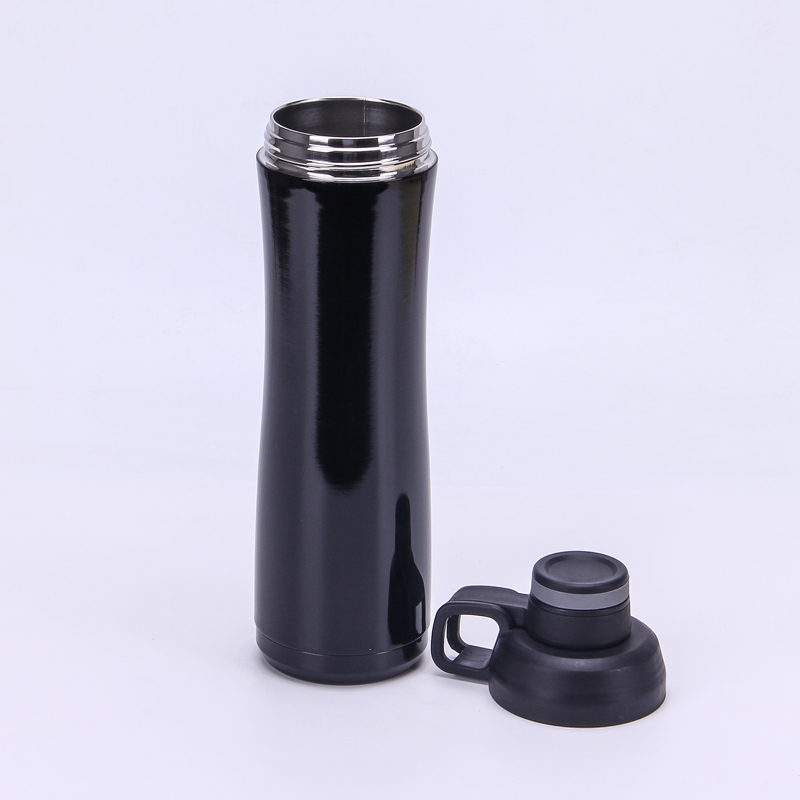 Large Capacity 750ml Double Wall Stainless Steel Vacuum Insulated Water Bottle Travel Bottle with Handle and Lid