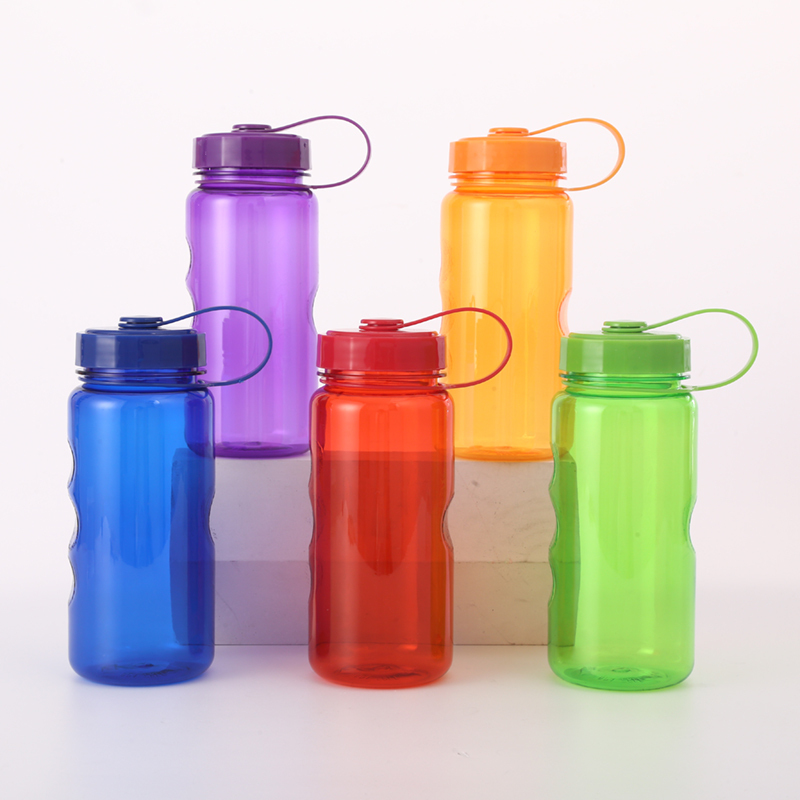 Custom Plastic Tritan 600ml Sport Water Bottle Manufactures with Handle