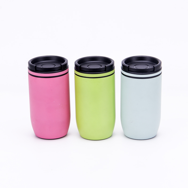 Factory Wholesale 350ML Travel Tumbler Double Wall Stainless Steel Vacuum Insulated Coffee Travel Mugs with Different Lids